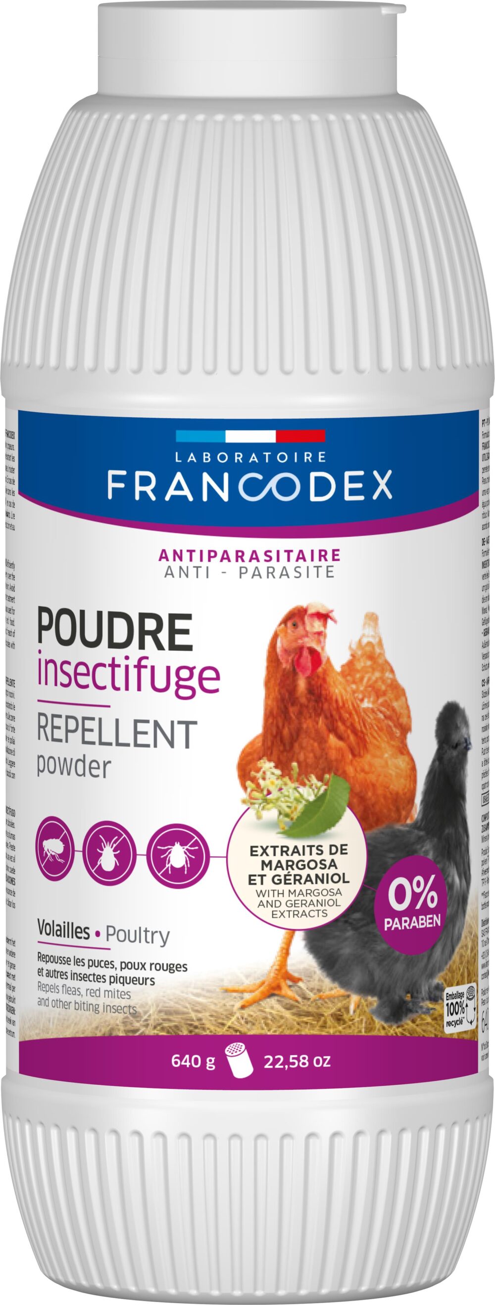 Poudre Insectifuge Volailles 640G